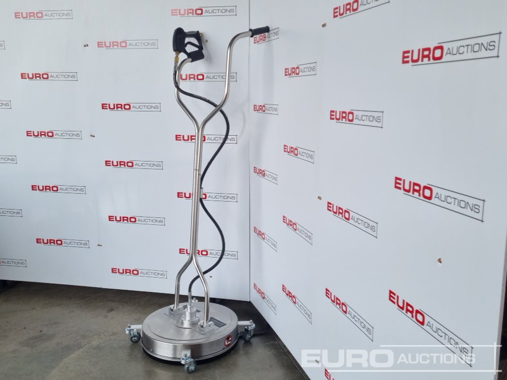 Unused Boss 20" Stainless Steel Pedestrian Surface Cleaner, 280bar, 3 Nozzle Rotary Arm (Max Temp. 82 Degrees) - Pressure washer: picture 2 Unused Boss 20" Stainless Steel Pedestrian Surface Cleaner, 280bar, 3 Nozzle Rotary Arm (Max Temp. 82 Degrees) - Pressure washer: picture 2