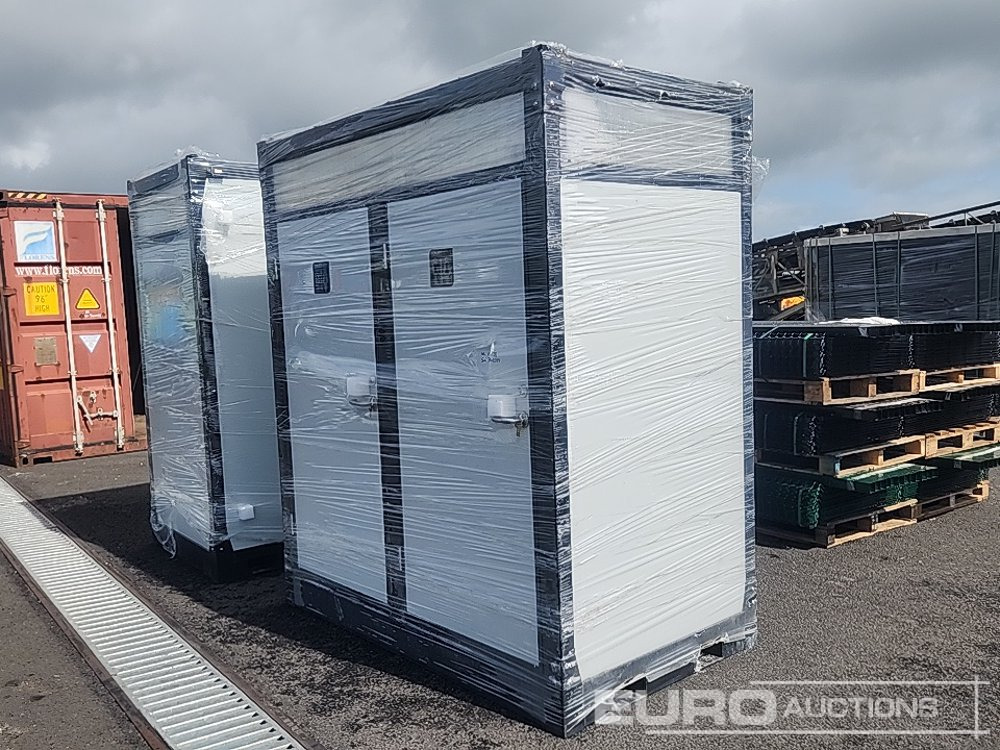 Unused Double Toilet Block (Cannot Be Reconsigned) - Shipping container: picture 2 Unused Double Toilet Block (Cannot Be Reconsigned) - Shipping container: picture 2