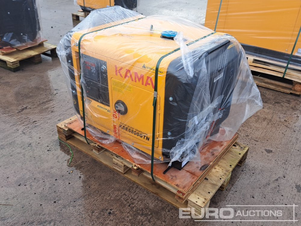 Unused Kama KDE6800GTN Diesel Super Silent Generator - Generator set: picture 1 Unused Kama KDE6800GTN Diesel Super Silent Generator - Generator set: picture 1
