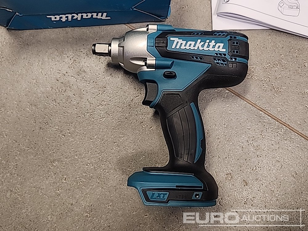 Unused Makita 18V 1/2" Li-Ion LXT Impact Wrench (Body Only) - Construction equipment: picture 4 Unused Makita 18V 1/2" Li-Ion LXT Impact Wrench (Body Only) - Construction equipment: picture 4