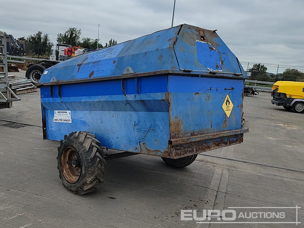 Western 2000 Litre Single Axle Bunded Fuel Bowser - Storage tank: picture 3 Western 2000 Litre Single Axle Bunded Fuel Bowser - Storage tank: picture 3