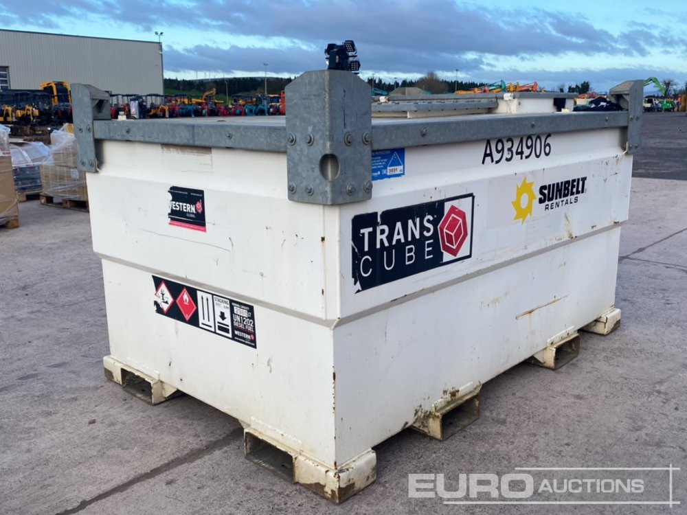 Western 2980 LitreStatic Bunded Fuel Bowser - Storage tank: picture 1 Western 2980 LitreStatic Bunded Fuel Bowser - Storage tank: picture 1