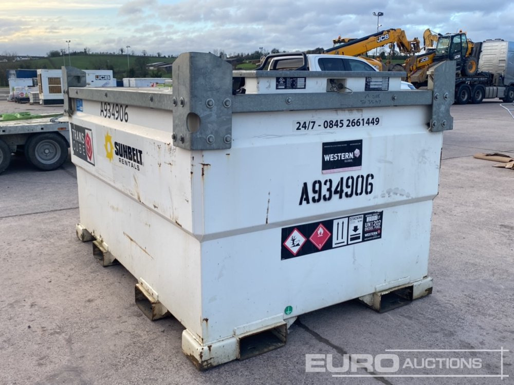 Western 2980 LitreStatic Bunded Fuel Bowser - Storage tank: picture 2 Western 2980 LitreStatic Bunded Fuel Bowser - Storage tank: picture 2