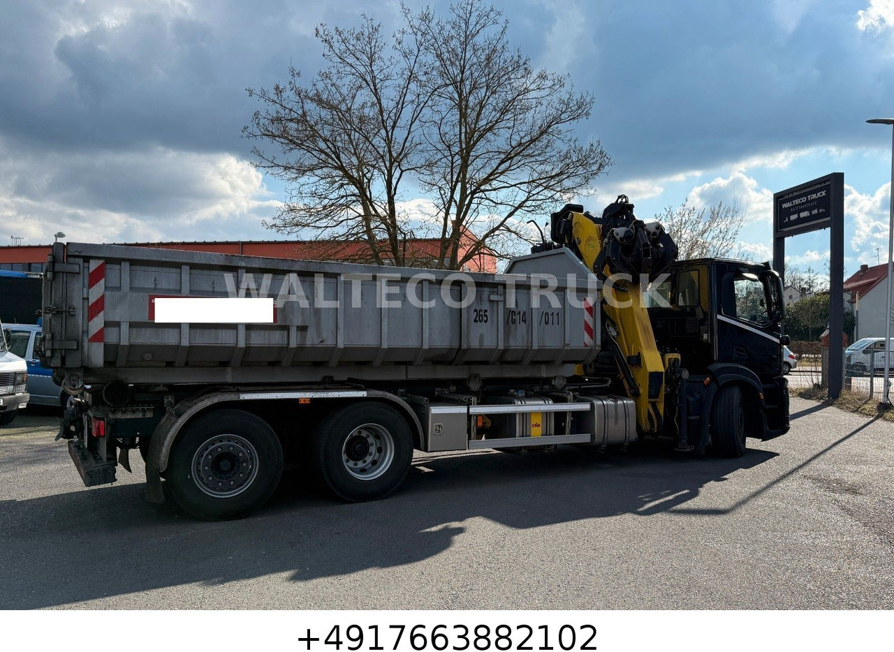 Iveco X Way 460/Abroll HYVA/KRAN TAYFUN/LENKACHSE - Hook lift truck: picture 4 Iveco X Way 460/Abroll HYVA/KRAN TAYFUN/LENKACHSE - Hook lift truck: picture 4
