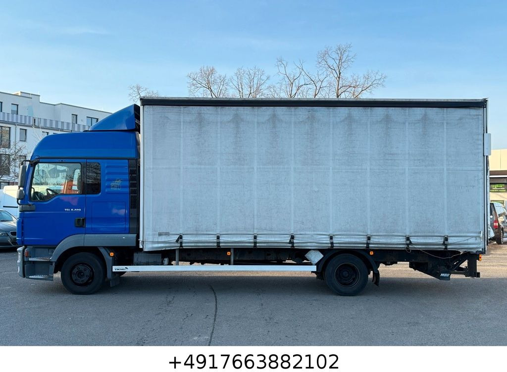 MAN TGL 8.220,NEU MOTOR/LBW/AHK/Schlafkab./6m  - Curtainsider truck: picture 2 MAN TGL 8.220,NEU MOTOR/LBW/AHK/Schlafkab./6m  - Curtainsider truck: picture 2
