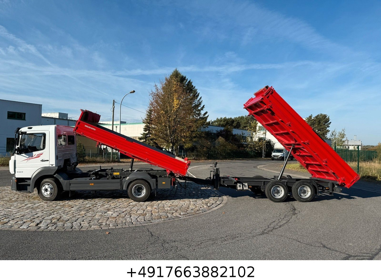 Mercedes-Benz Atego 1023 + Anhänger Dreiseitenkipper - Tipper: picture 2 Mercedes-Benz Atego 1023 + Anhänger Dreiseitenkipper - Tipper: picture 2