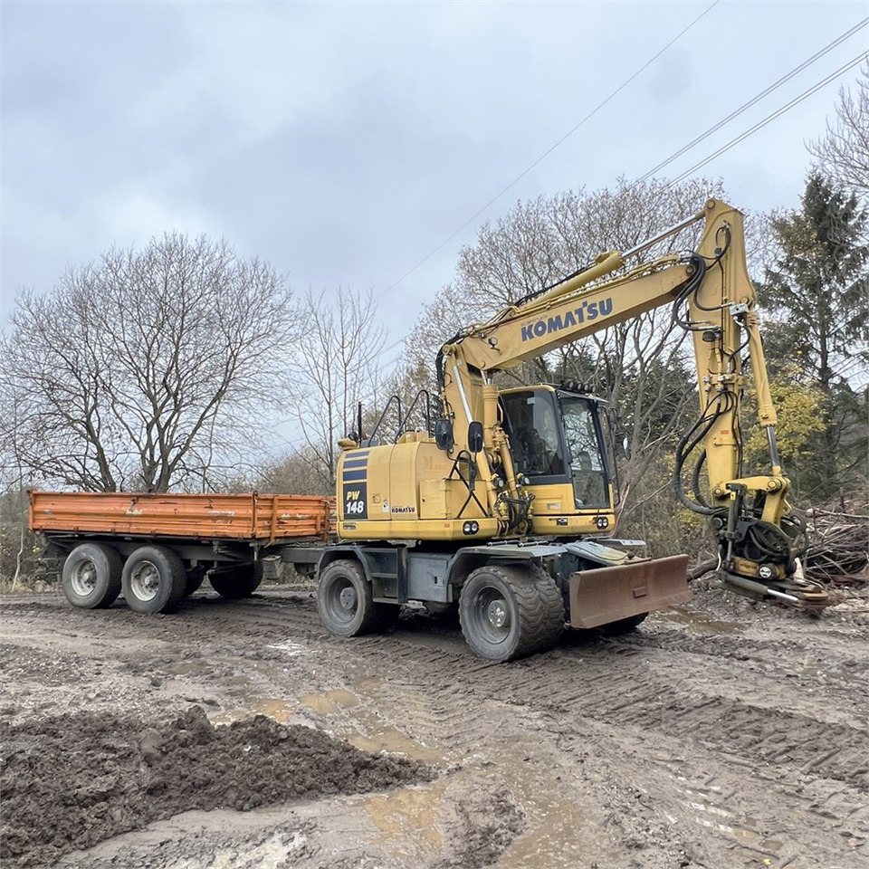 Wheel excavator Komatsu PW148-10: picture 10
