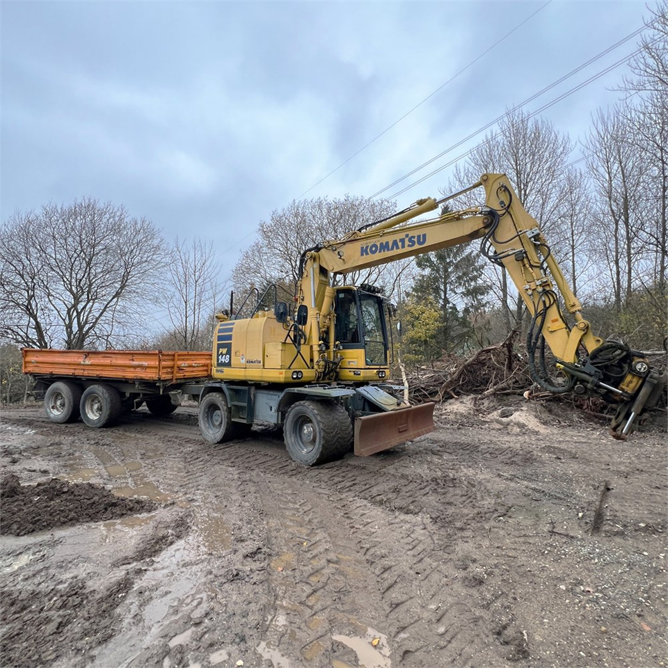Wheel excavator Komatsu PW148-10: picture 12