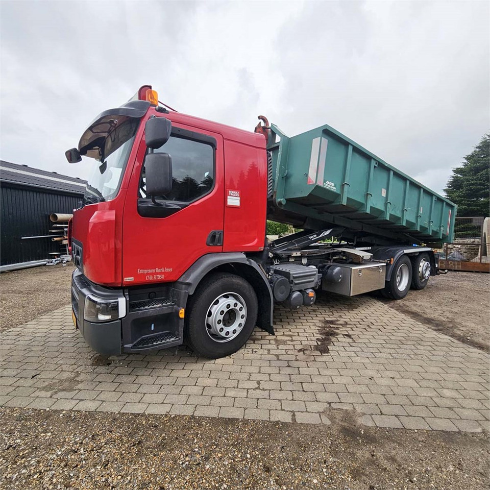 Renault D 26 Wide - Hook lift truck: picture 2 Renault D 26 Wide - Hook lift truck: picture 2
