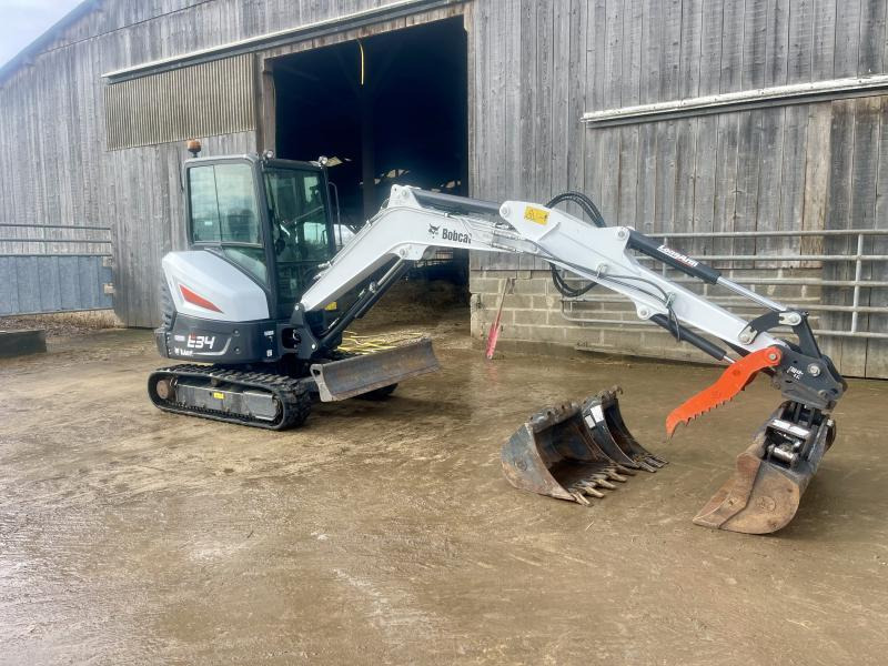 Bobcat E 34 - Mini excavator: picture 1 Bobcat E 34 - Mini excavator: picture 1