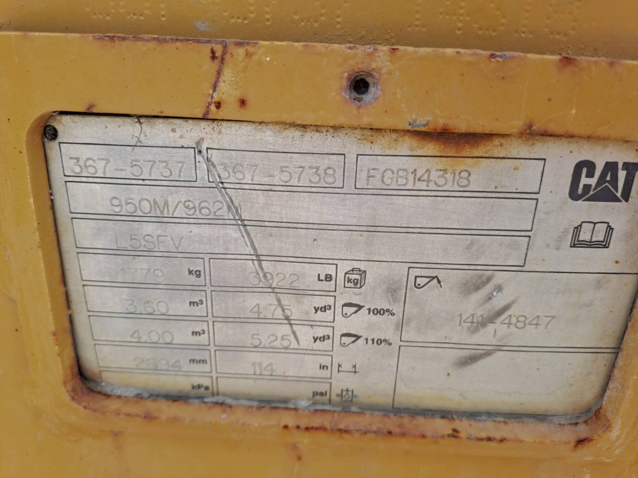 Wheel loader CAT 950: picture 21