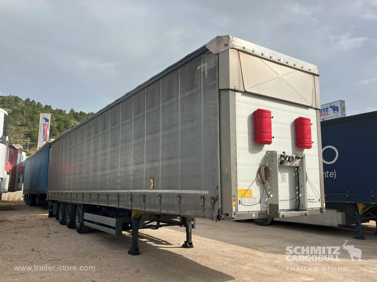 SCHMITZ Semiremolque Lona Porta-bobinas - Curtainsider semi-trailer: picture 1 SCHMITZ Semiremolque Lona Porta-bobinas - Curtainsider semi-trailer: picture 1