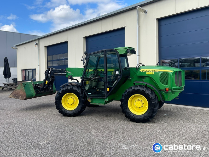 John Deere 3415 Verreiker met vorken en laadschop - Agricultural machinery: picture 3 John Deere 3415 Verreiker met vorken en laadschop - Agricultural machinery: picture 3