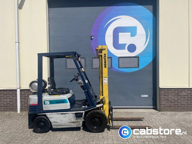 Komatsu FG15H-15 GAS LPG - Year 1992 - Heftruck - Gabelstapler - Forklift - Hours 5420 - Forklift: picture 2 Komatsu FG15H-15 GAS LPG - Year 1992 - Heftruck - Gabelstapler - Forklift - Hours 5420 - Forklift: picture 2