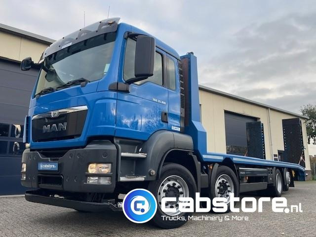 MAN TGS 35.360 8x2 Machinetransporter - Oprijwagen - Bouwjaar 2014 - Hydraulische rampen - 8x2-4 - Good condition - Autotransporter truck: picture 2 MAN TGS 35.360 8x2 Machinetransporter - Oprijwagen - Bouwjaar 2014 - Hydraulische rampen - 8x2-4 - Good condition - Autotransporter truck: picture 2