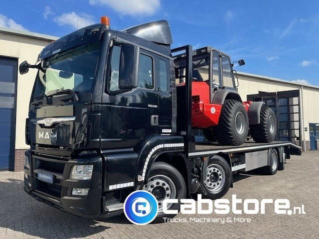 MAN TGS 35.400 8x2-6 BL Euro 6 - 8x2 - Oprijwagen - Machinetransporter - Bouwjaar 2015 - Km 716.197 - Laadvermogen 23.640 Kg !! - Very good condition - Autotransporter truck: picture 1 MAN TGS 35.400 8x2-6 BL Euro 6 - 8x2 - Oprijwagen - Machinetransporter - Bouwjaar 2015 - Km 716.197 - Laadvermogen 23.640 Kg !! - Very good condition - Autotransporter truck: picture 1