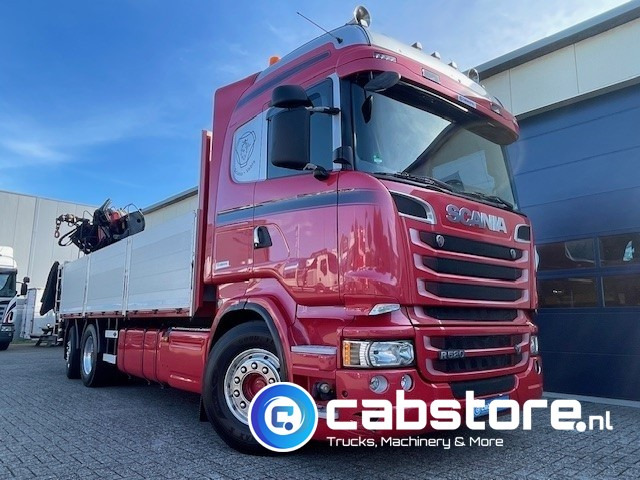 Scania R520 LB6X2*4HNB Euro 6 - Bouwjaar 2013 - Highline - Opticruise - Open box + Palfinger PK 24001-K B Autolaadkraan - Good condition ! - Crane truck: picture 4 Scania R520 LB6X2*4HNB Euro 6 - Bouwjaar 2013 - Highline - Opticruise - Open box + Palfinger PK 24001-K B Autolaadkraan - Good condition ! - Crane truck: picture 4