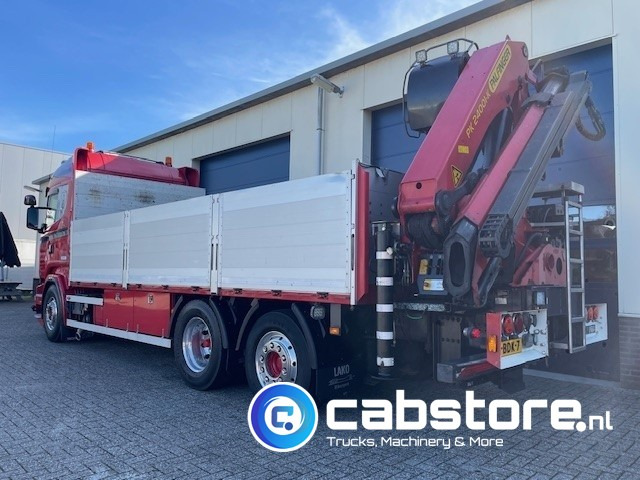 Scania R520 LB6X2*4HNB Euro 6 - Bouwjaar 2013 - Highline - Opticruise - Open box + Palfinger PK 24001-K B Autolaadkraan - Good condition ! - Crane truck: picture 5 Scania R520 LB6X2*4HNB Euro 6 - Bouwjaar 2013 - Highline - Opticruise - Open box + Palfinger PK 24001-K B Autolaadkraan - Good condition ! - Crane truck: picture 5