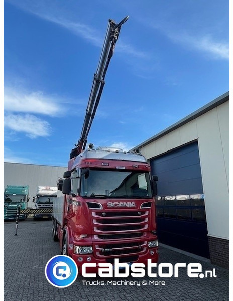 Crane truck Scania R520  LB6X2*4HNB Euro 6 - Bouwjaar 2013 - Highline - Opticruise  - Open box + Palfinger PK 24001-K B Autolaadkraan - Good condition !: picture 12