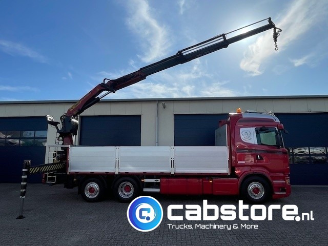 Scania R520 LB6X2*4HNB Euro 6 - Bouwjaar 2013 - Highline - Opticruise - Open box + Palfinger PK 24001-K B Autolaadkraan - Good condition ! - Crane truck: picture 3 Scania R520 LB6X2*4HNB Euro 6 - Bouwjaar 2013 - Highline - Opticruise - Open box + Palfinger PK 24001-K B Autolaadkraan - Good condition ! - Crane truck: picture 3