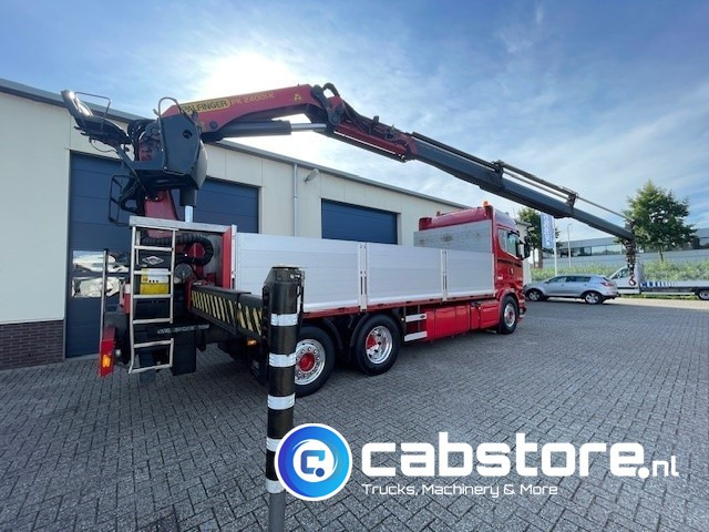 Crane truck Scania R520  LB6X2*4HNB Euro 6 - Bouwjaar 2013 - Highline - Opticruise  - Open box + Palfinger PK 24001-K B Autolaadkraan - Good condition !: picture 10