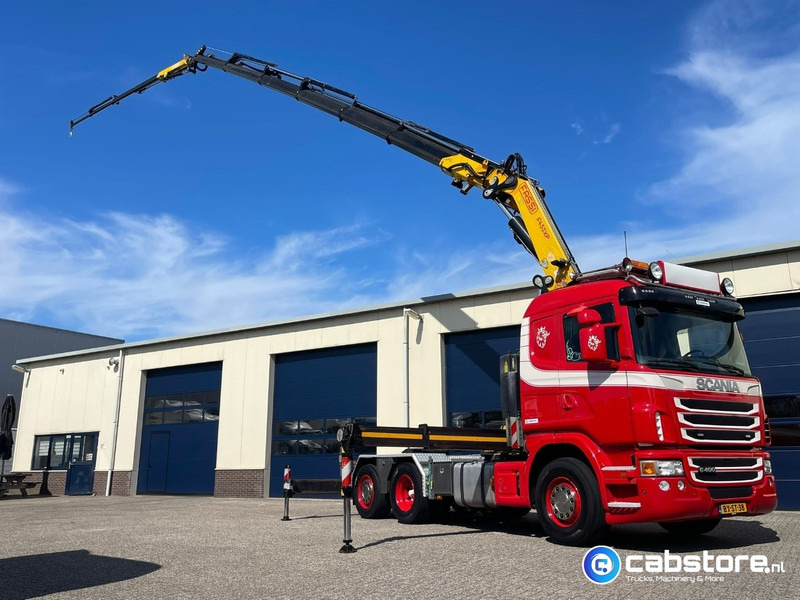 Scania G 400 A 6X2*4 HNA Euro 5 - Handgeschakeld - FASSI F455XP + JIP Autolaadkraan - Bouwjaar 2010 - Km 748.730 - Very good condition !! - Tractor unit: picture 1 Scania G 400 A 6X2*4 HNA Euro 5 - Handgeschakeld - FASSI F455XP + JIP Autolaadkraan - Bouwjaar 2010 - Km 748.730 - Very good condition !! - Tractor unit: picture 1