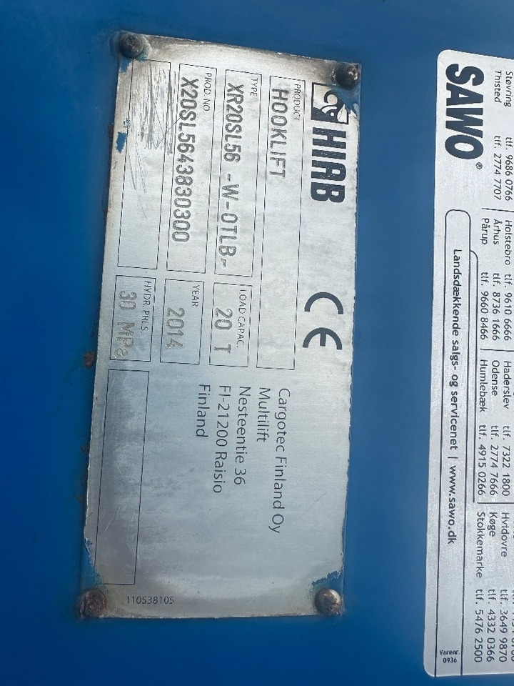 Hook lift truck Scania R580 6x2*4: picture 11