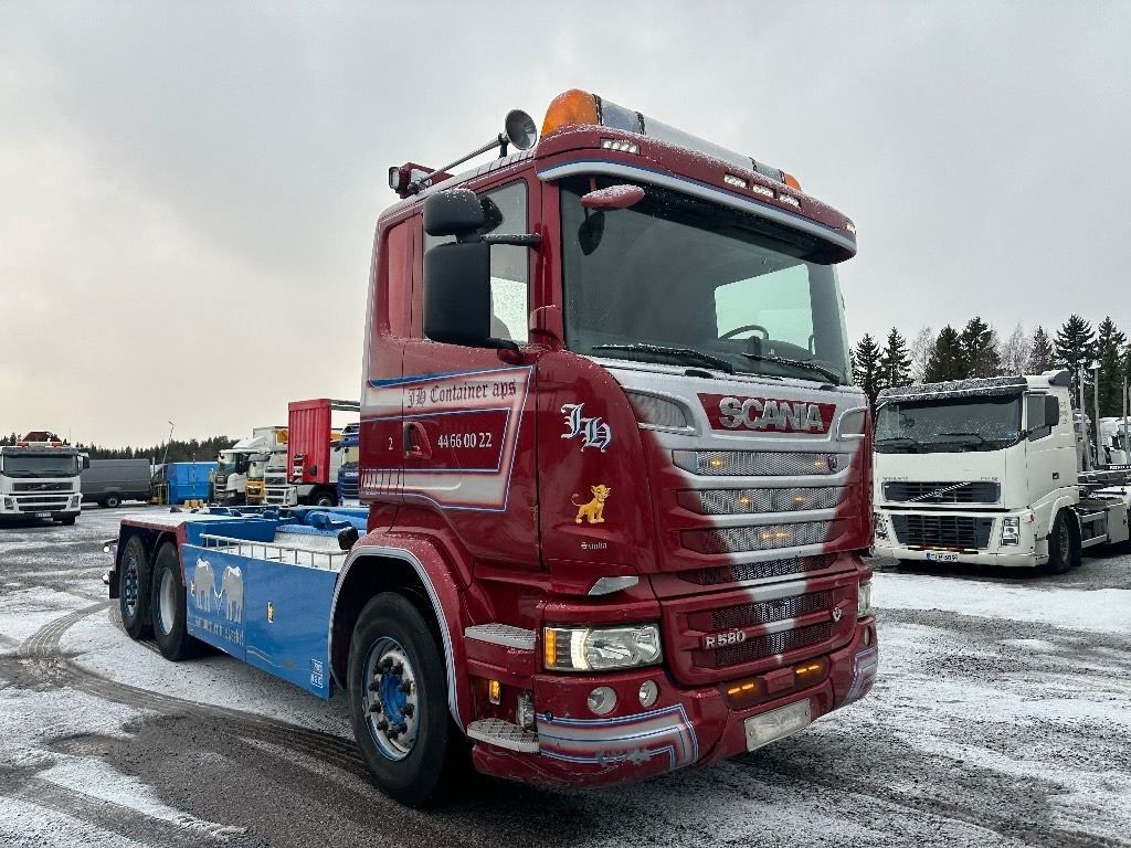 Scania R580 6x2*4 - Hook lift truck: picture 3 Scania R580 6x2*4 - Hook lift truck: picture 3