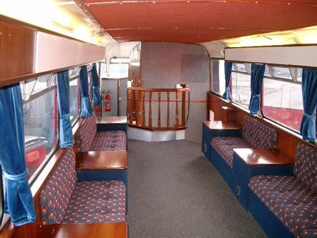 Double-decker bus Bristol LODEKKA (repainted 2023) Low Height British Double Decker Bus Ma: picture 6 Double-decker bus Bristol LODEKKA (repainted 2023) Low Height British Double Decker Bus Ma: picture 6