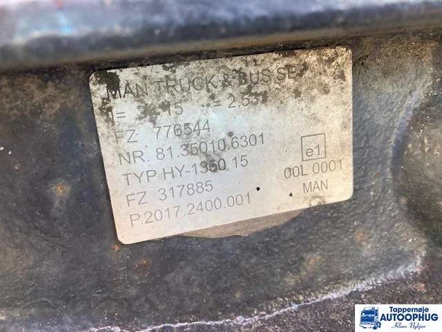 MAN HY1350 – 2.53 – MAN 81.35010-6301 - Differential gear for Truck: picture 3 MAN HY1350 – 2.53 – MAN 81.35010-6301 - Differential gear for Truck: picture 3