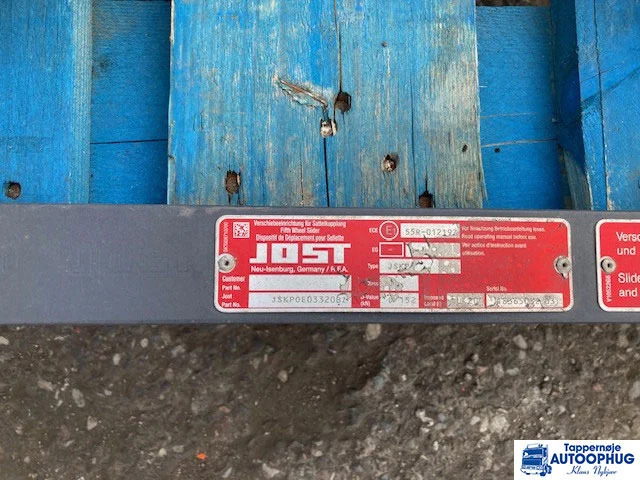 Volvo JOST flytbar skammel - Fifth wheel coupling for Truck: picture 4 Volvo JOST flytbar skammel - Fifth wheel coupling for Truck: picture 4