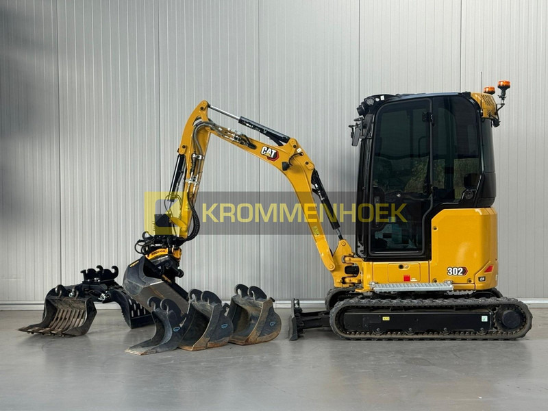 Caterpillar 302 CR Vol opties !! Engcon Draaikantelstuk - Mini excavator: picture 1 Caterpillar 302 CR Vol opties !! Engcon Draaikantelstuk - Mini excavator: picture 1