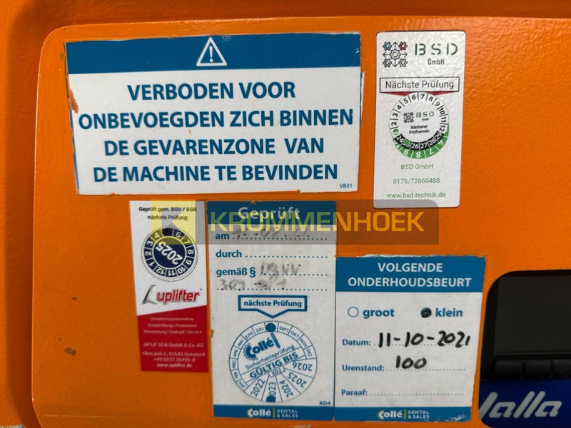 Valla V 110 R on lease Valla V 110 R: picture 16