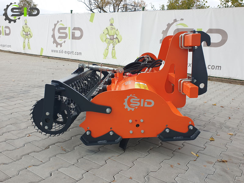New Loader bucket for Loader bucket SID BODENUMKEHRFRÄSE hydraulisch 1100 mm / Stone burier hydraulic 125cm: picture 6