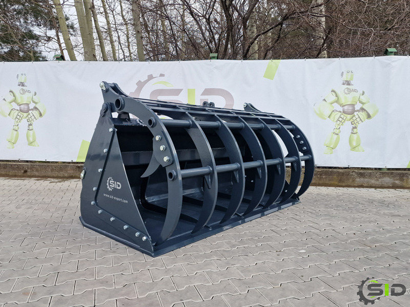SID GREIFSCHAUFEL XXL GEBRANNTE ZINKEN / BMS Godet Crocodile / Grab bucket crocodile 2,2 - Clamshell bucket for Loader bucket: picture 1 SID GREIFSCHAUFEL XXL GEBRANNTE ZINKEN / BMS Godet Crocodile / Grab bucket crocodile 2,2 - Clamshell bucket for Loader bucket: picture 1