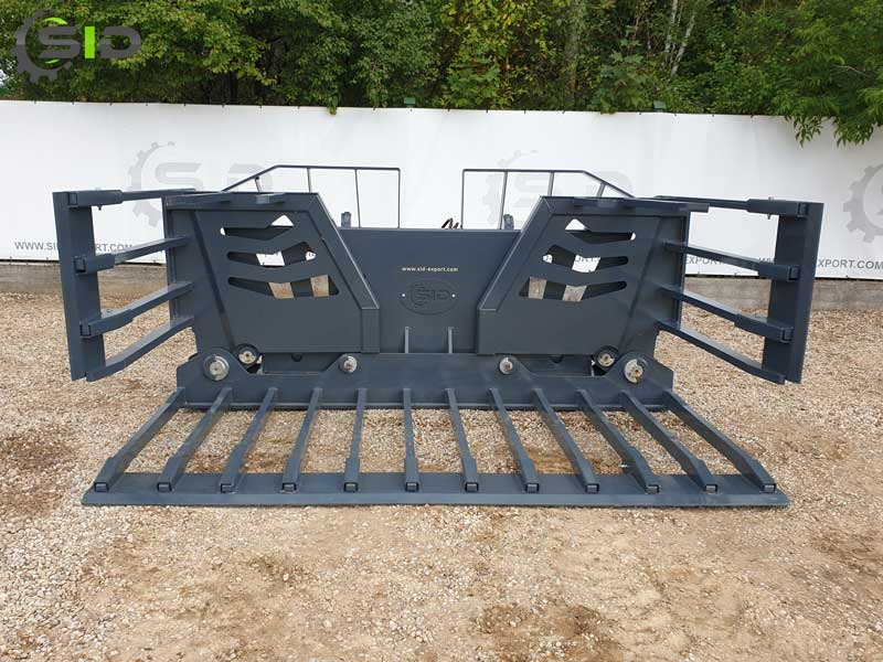 New Forks for Agricultural machinery SID GRÜNGUTGABEL FÜR SILAGE KLAPPBAR / Buck rake hydraulic folding 3,5 M: picture 18