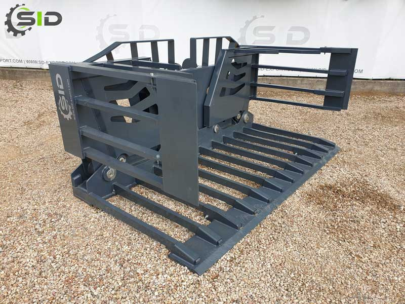 New Forks for Agricultural machinery SID GRÜNGUTGABEL FÜR SILAGE KLAPPBAR / Buck rake hydraulic folding 3,5 M: picture 17