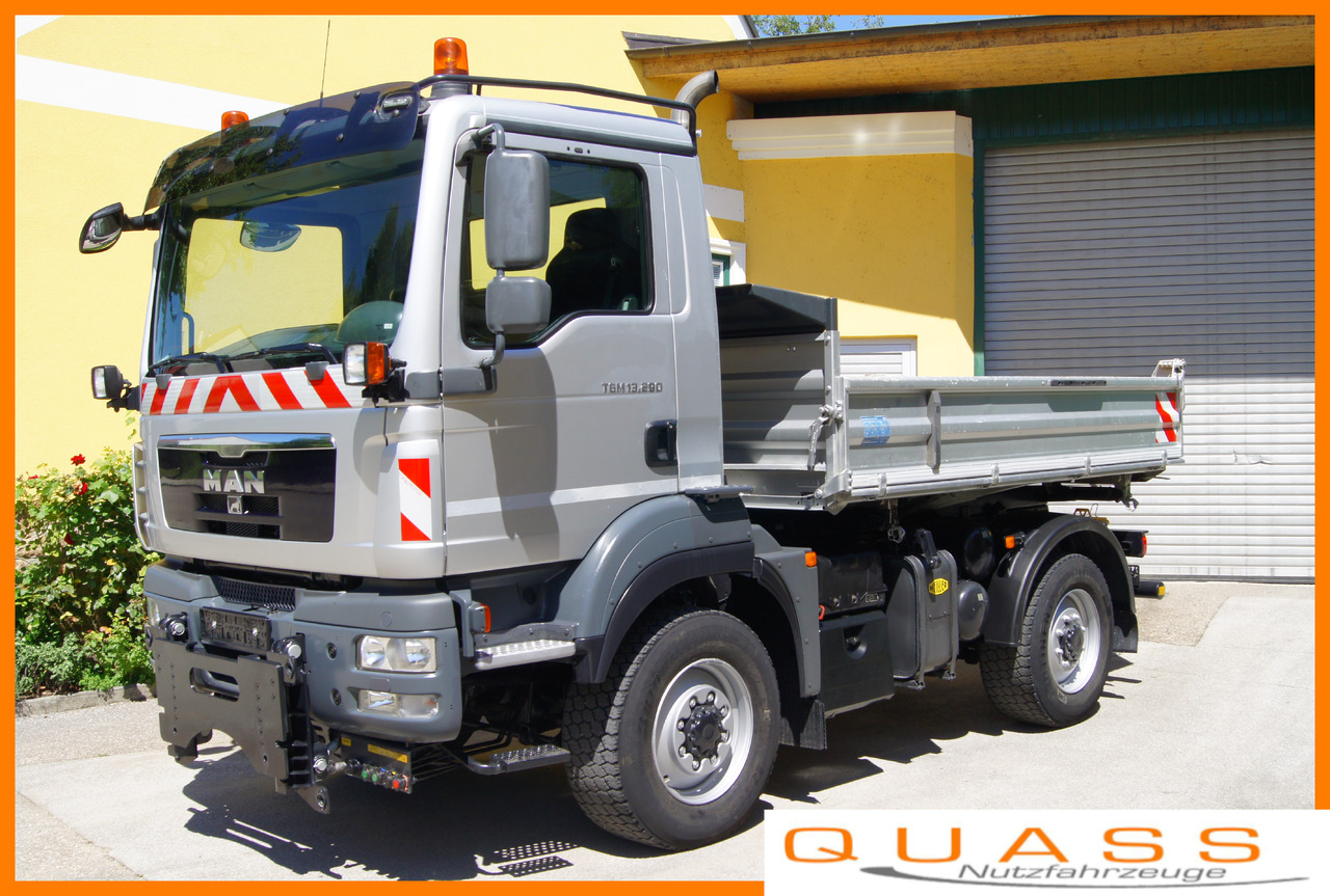 MAN TGM 13.290/4x4/TÜV/Euro 5/einzelbereift/Winterdienst/MEILLER - Snow removal vehicle: picture 1 MAN TGM 13.290/4x4/TÜV/Euro 5/einzelbereift/Winterdienst/MEILLER - Snow removal vehicle: picture 1