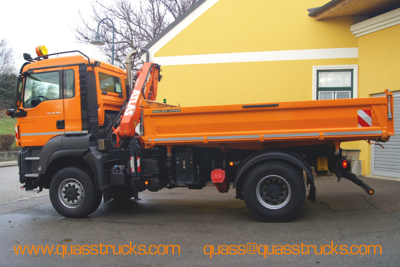 MAN TGS 18.320 BL 4x4/ TÜV/ ATLAS 65.2/ MEILLER/Winterdienst - Crane truck: picture 2 MAN TGS 18.320 BL 4x4/ TÜV/ ATLAS 65.2/ MEILLER/Winterdienst - Crane truck: picture 2