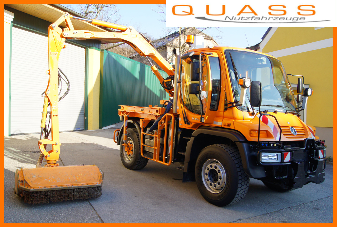 Unimog Unimog U 400/Hydrostat/Mähtür +MULAG MHU 800 - Municipal/ Special vehicle: picture 1 Unimog Unimog U 400/Hydrostat/Mähtür +MULAG MHU 800 - Municipal/ Special vehicle: picture 1