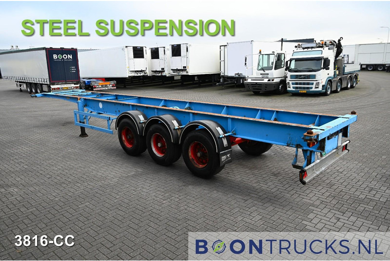 Blumhardt Cont.-Sal 40.24 E FIXED CHASSIS | 40ft * STEEL SUSPENSION * BPW / DRUM - Container transporter/ Swap body semi-trailer: picture 2 Blumhardt Cont.-Sal 40.24 E FIXED CHASSIS | 40ft * STEEL SUSPENSION * BPW / DRUM - Container transporter/ Swap body semi-trailer: picture 2