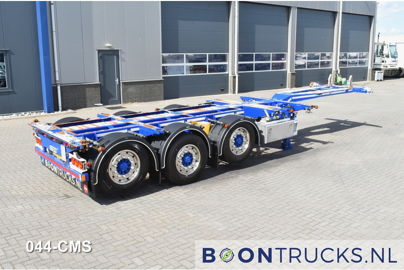 D-Tec FLEXITRAILER | 2x20-30-40-45ft HC * 2x LIFT AXLE * BPW/DISC * 3x EXT * NL TRAILER * APK 05-2026 - Container transporter/ Swap body semi-trailer: picture 1 D-Tec FLEXITRAILER | 2x20-30-40-45ft HC * 2x LIFT AXLE * BPW/DISC * 3x EXT * NL TRAILER * APK 05-2026 - Container transporter/ Swap body semi-trailer: picture 1