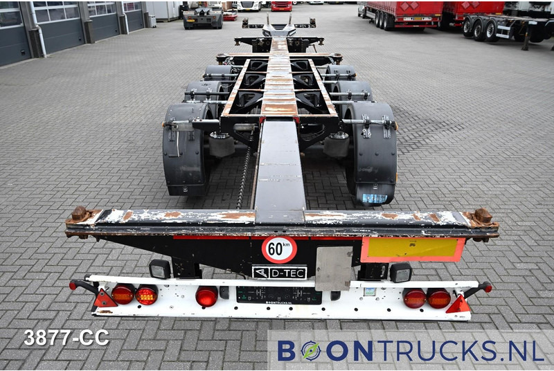 D-Tec FLEXITRAILER LS | 2x20-30-40-45ft HC * 2x LIFT AXLE * BPW / DISC * 2x EXTENDABLE on lease D-Tec FLEXITRAILER LS | 2x20-30-40-45ft HC * 2x LIFT AXLE * BPW / DISC * 2x EXTENDABLE: picture 7