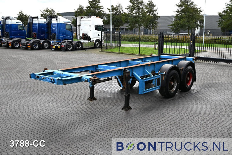 KOHLER CS 20/2 CHASSIS | 20ft * STEEL SUSPENSION * BPW - Container transporter/ Swap body semi-trailer: picture 4 KOHLER CS 20/2 CHASSIS | 20ft * STEEL SUSPENSION * BPW - Container transporter/ Swap body semi-trailer: picture 4