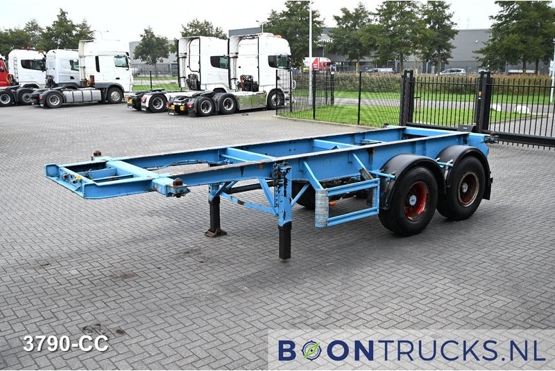 KOHLER CS 20/2 CHASSIS | 20ft * STEEL SUSPENSION * SAF / DRUM * 6x AVAILABLE - Container transporter/ Swap body semi-trailer: picture 5 KOHLER CS 20/2 CHASSIS | 20ft * STEEL SUSPENSION * SAF / DRUM * 6x AVAILABLE - Container transporter/ Swap body semi-trailer: picture 5