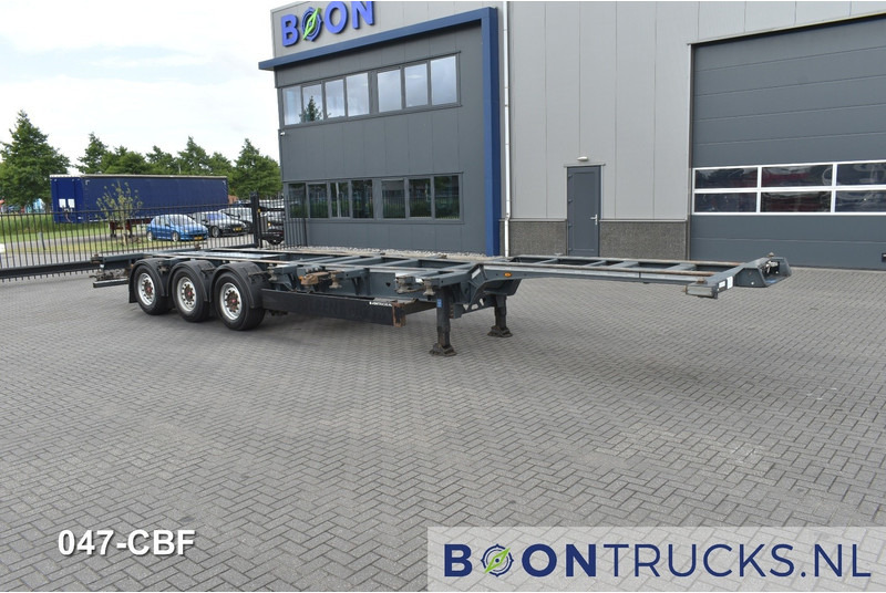 Kögel PORT 40 SIMPLEX 20 | 2x20-30-40ft HC * EXTENDABLE REAR * NL TRAILER - Container transporter/ Swap body semi-trailer: picture 4 Kögel PORT 40 SIMPLEX 20 | 2x20-30-40ft HC * EXTENDABLE REAR * NL TRAILER - Container transporter/ Swap body semi-trailer: picture 4