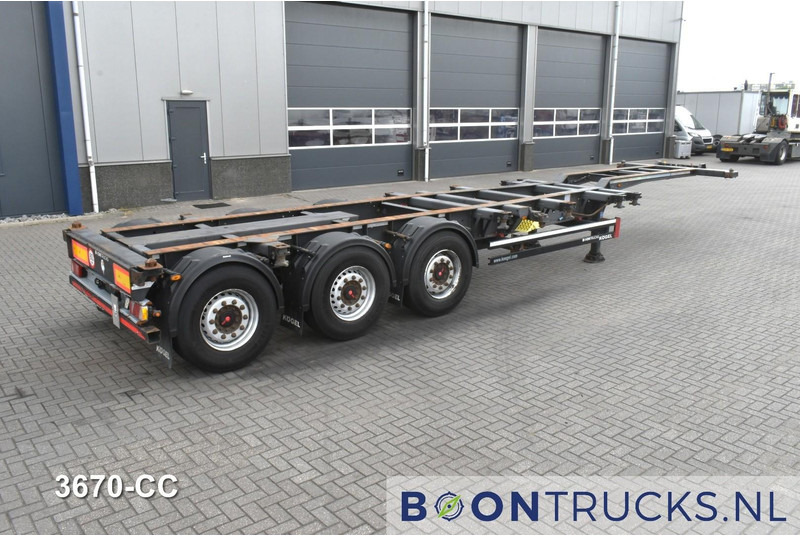 Kögel PORT 40 SIMPLEX 20 | 2x20-30-40ft HC * LIFT AXLE * SAF / DISC * EXTENDABLE REAR * MOT 02-2026 - Container transporter/ Swap body semi-trailer: picture 1 Kögel PORT 40 SIMPLEX 20 | 2x20-30-40ft HC * LIFT AXLE * SAF / DISC * EXTENDABLE REAR * MOT 02-2026 - Container transporter/ Swap body semi-trailer: picture 1