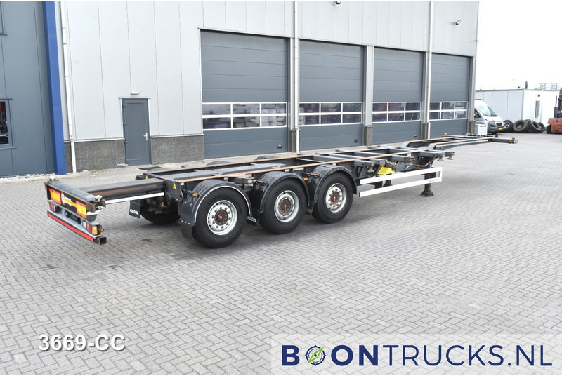 Kögel PORT 40 SIMPLEX 20 2x20-30-40ft HC * LIFT AXLE * SAF / DISC * EXTENDABLE REAR - Container transporter/ Swap body semi-trailer: picture 2 Kögel PORT 40 SIMPLEX 20 2x20-30-40ft HC * LIFT AXLE * SAF / DISC * EXTENDABLE REAR - Container transporter/ Swap body semi-trailer: picture 2