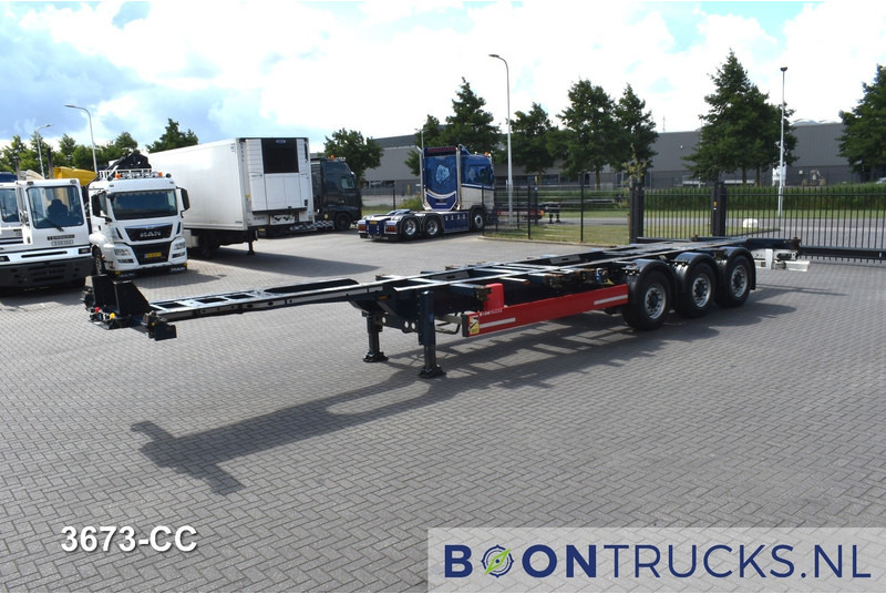 Krone SD BOX LINER | 2x20-40-45ft HC * LIFT AXLE * BPW/DISC * EXTENDABLE REAR * 10x AVAILABLE - Container transporter/ Swap body semi-trailer: picture 5 Krone SD BOX LINER | 2x20-40-45ft HC * LIFT AXLE * BPW/DISC * EXTENDABLE REAR * 10x AVAILABLE - Container transporter/ Swap body semi-trailer: picture 5