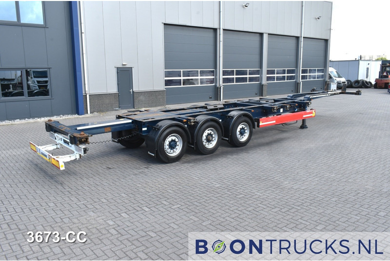 Krone SD BOX LINER | 2x20-40-45ft HC * LIFT AXLE * BPW/DISC * EXTENDABLE REAR * 10x AVAILABLE - Container transporter/ Swap body semi-trailer: picture 2 Krone SD BOX LINER | 2x20-40-45ft HC * LIFT AXLE * BPW/DISC * EXTENDABLE REAR * 10x AVAILABLE - Container transporter/ Swap body semi-trailer: picture 2
